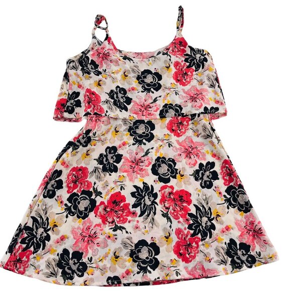 Abercrombie & Fitch Floral Print Sleeveless Dress S Polyester/Elastane - Picture 3 of 6